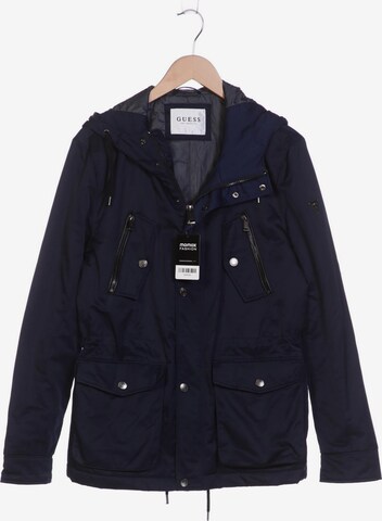 GUESS Jacket & Coat in M-L in Blue: front