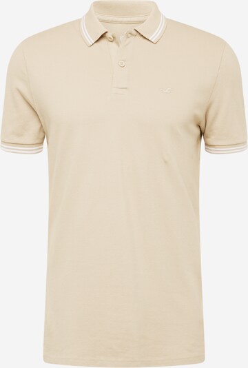 HOLLISTER T-Shirt 'MAR4' en beige / blanc, Vue avec produit