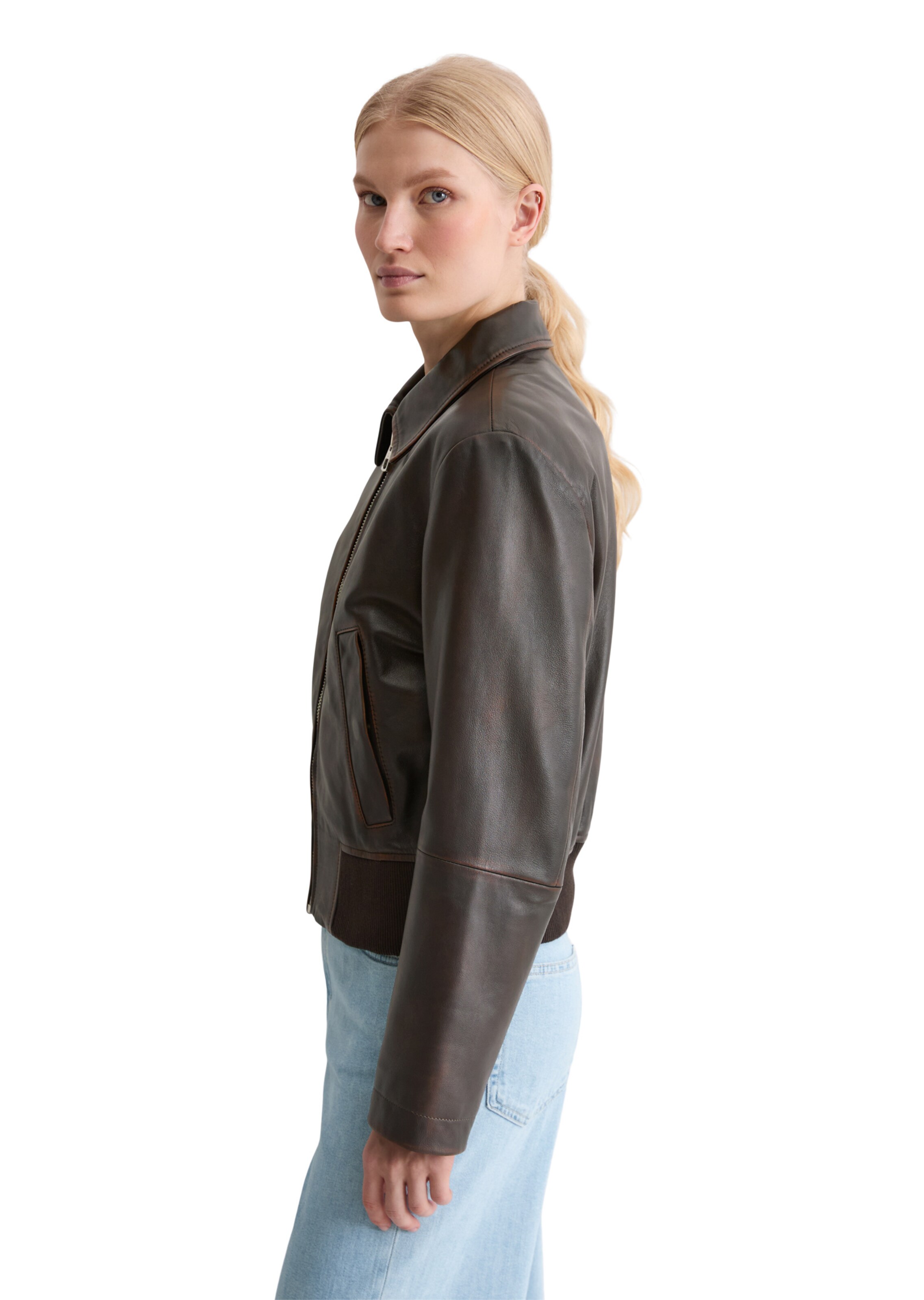 Veste mi-saison Marc O'Polo en marron