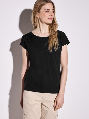 STREET ONE Shirt in Black: front