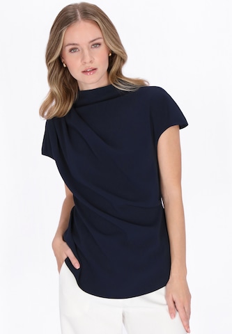 DreiMaster Klassik - Blusa 'Classic' en azul: frente