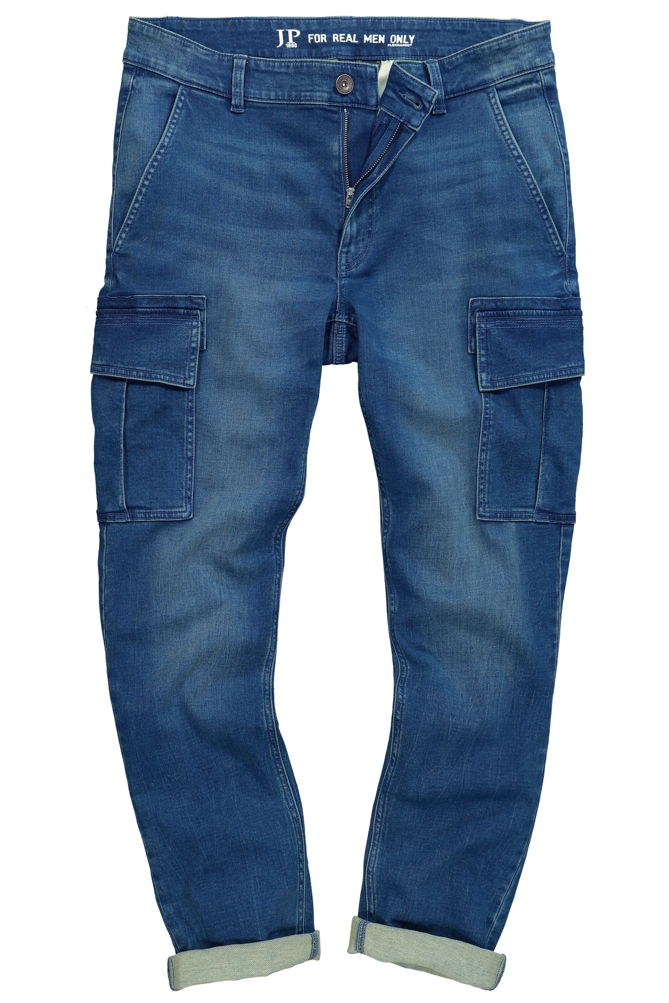 JP1880 Regular Jeans in Blauw: voorkant