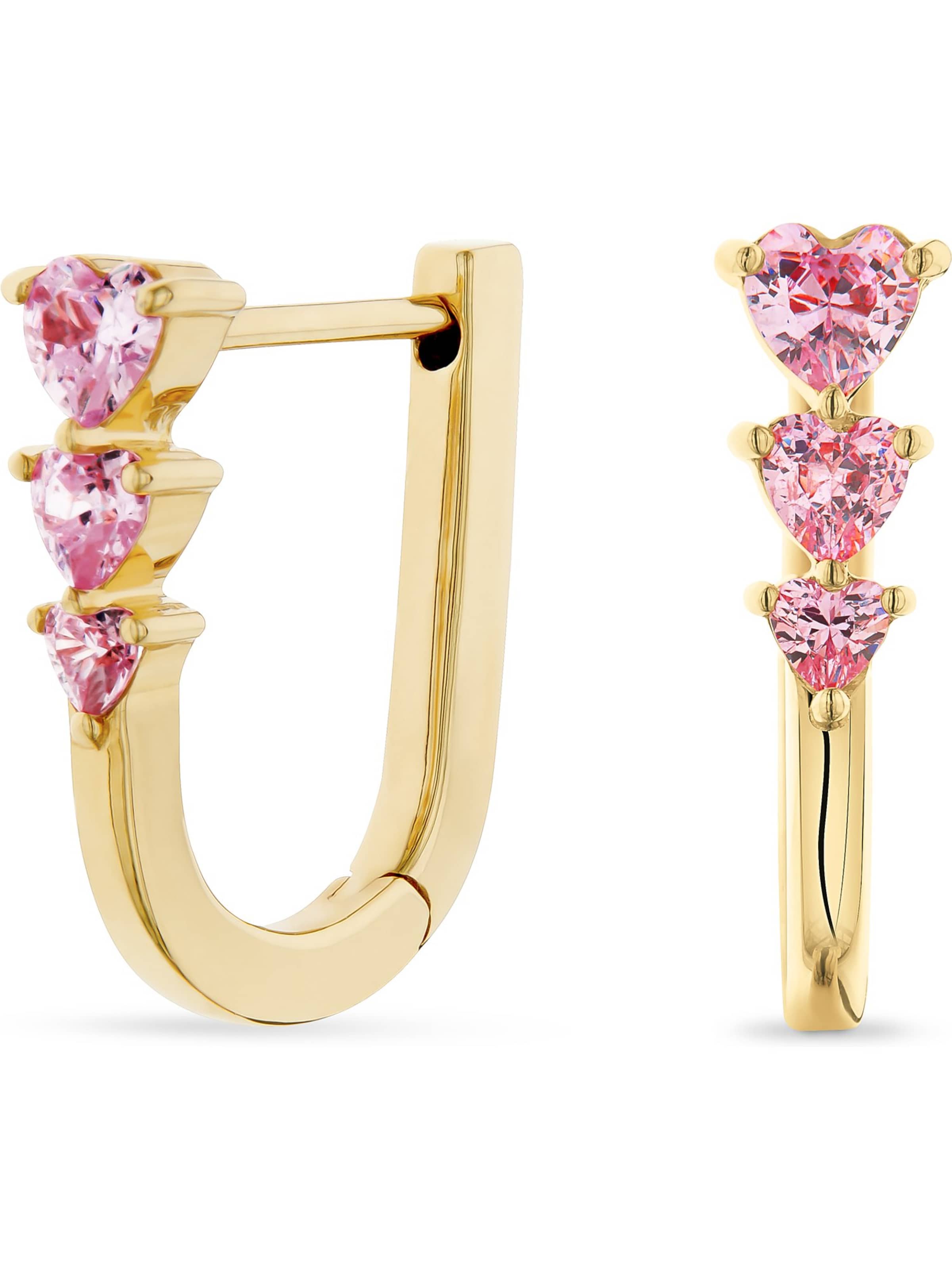 FAVS Little Friends Ohrringe in Gold: Vorderseite