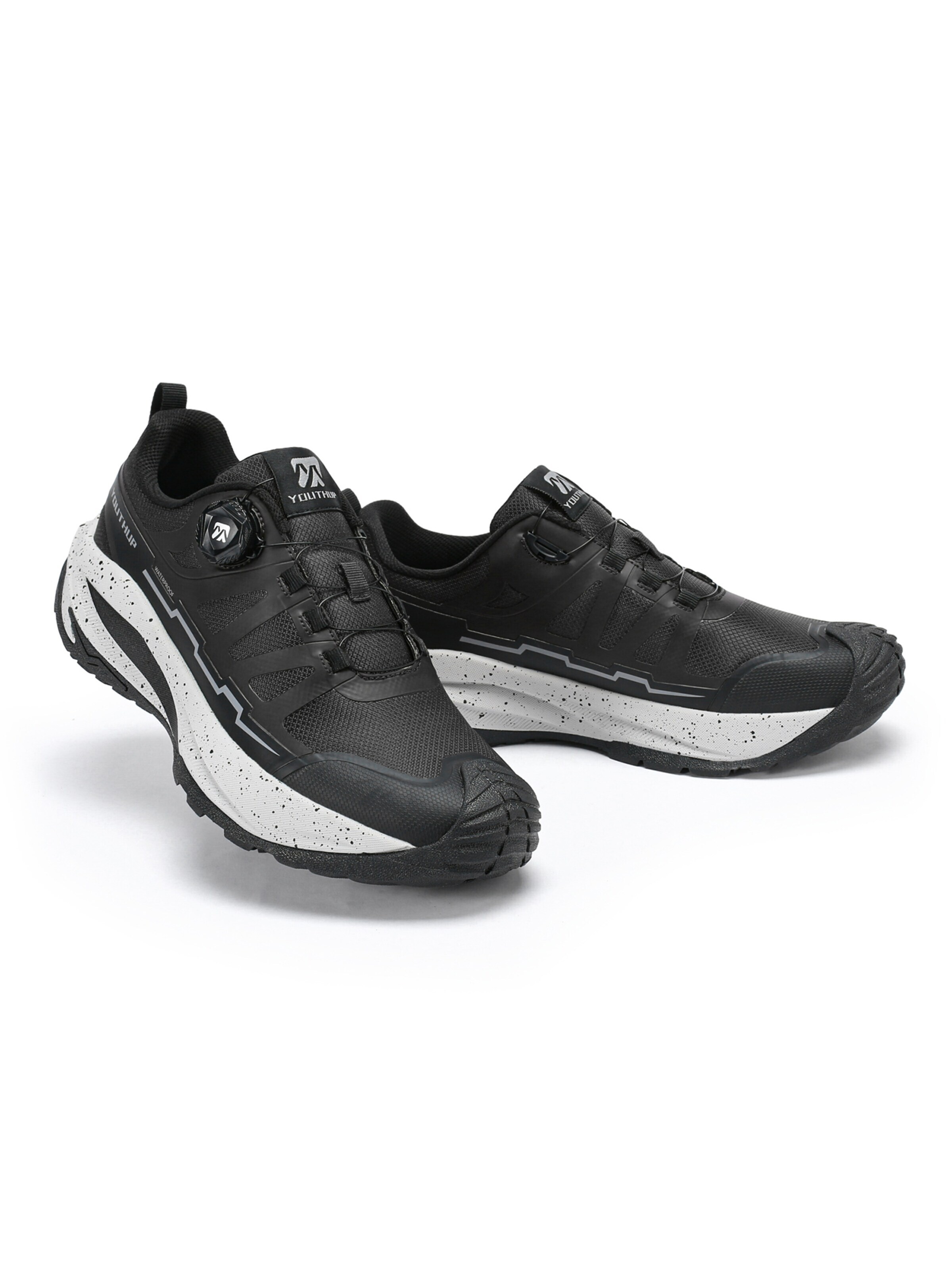 YOUTHUP Athletic Shoes 'Steigpfad' in Black