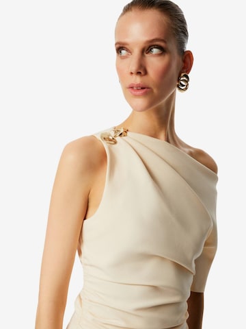 NOCTURNE Evening Dress in White