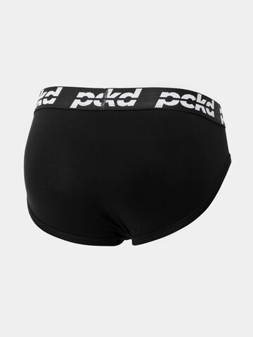 pckd – underwear done right. Slip in Schwarz