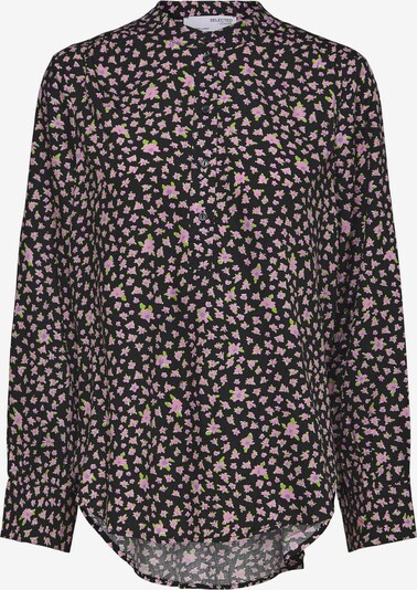 SELECTED FEMME Bluza 'Judita' u svijetlozelena / svijetloroza / crna, Pregled proizvoda