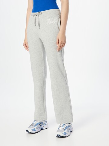 Bootcut Pantalon GAP en gris : devant