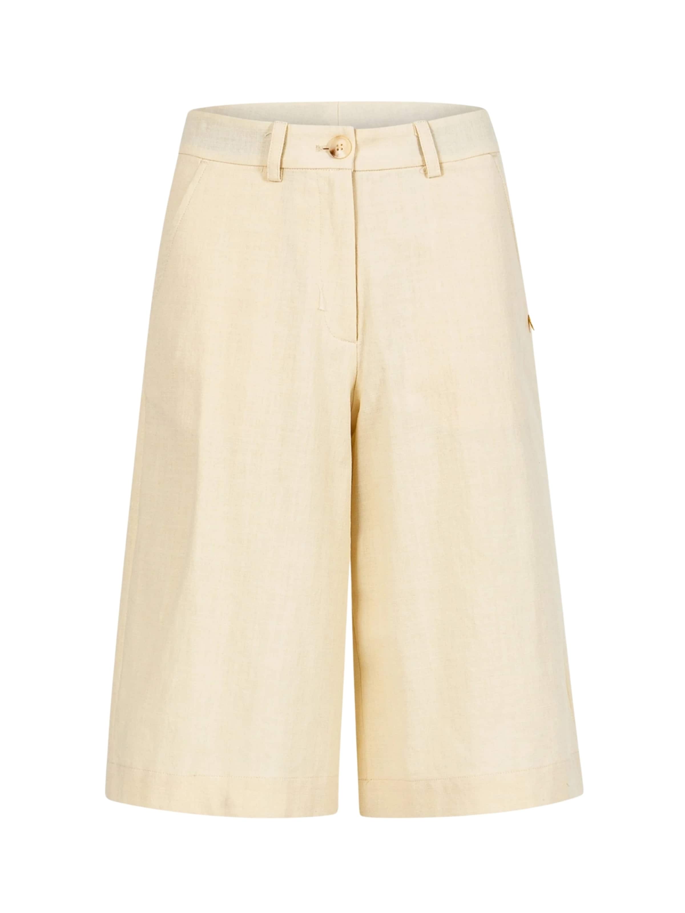 Coster Copenhagen - Calças ' Short ' em branco: frente