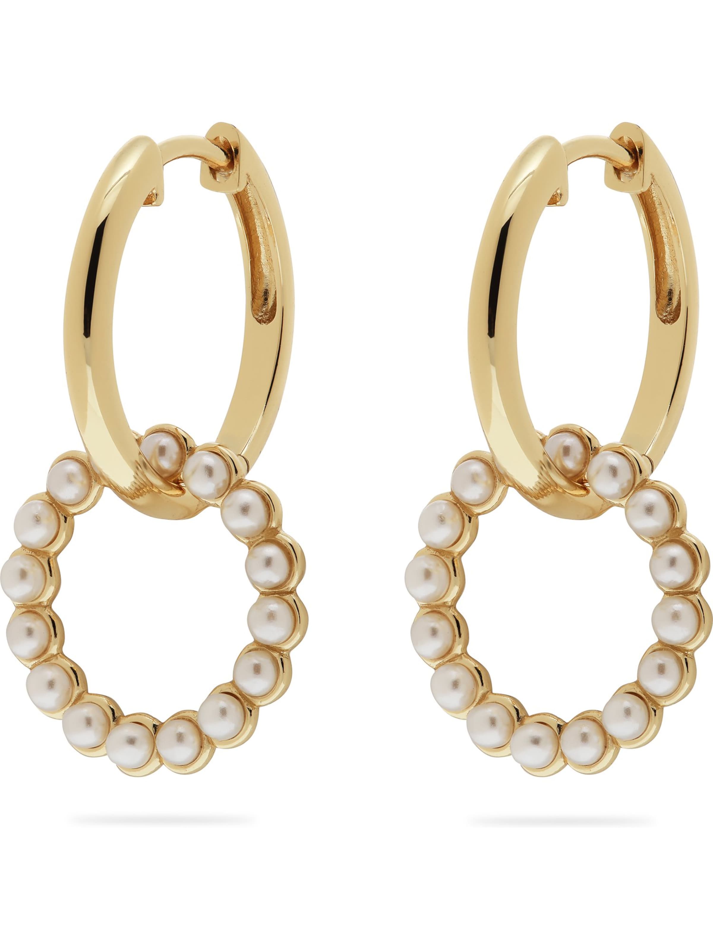 CHRIST Ohrringe in Gold: Vorderseite