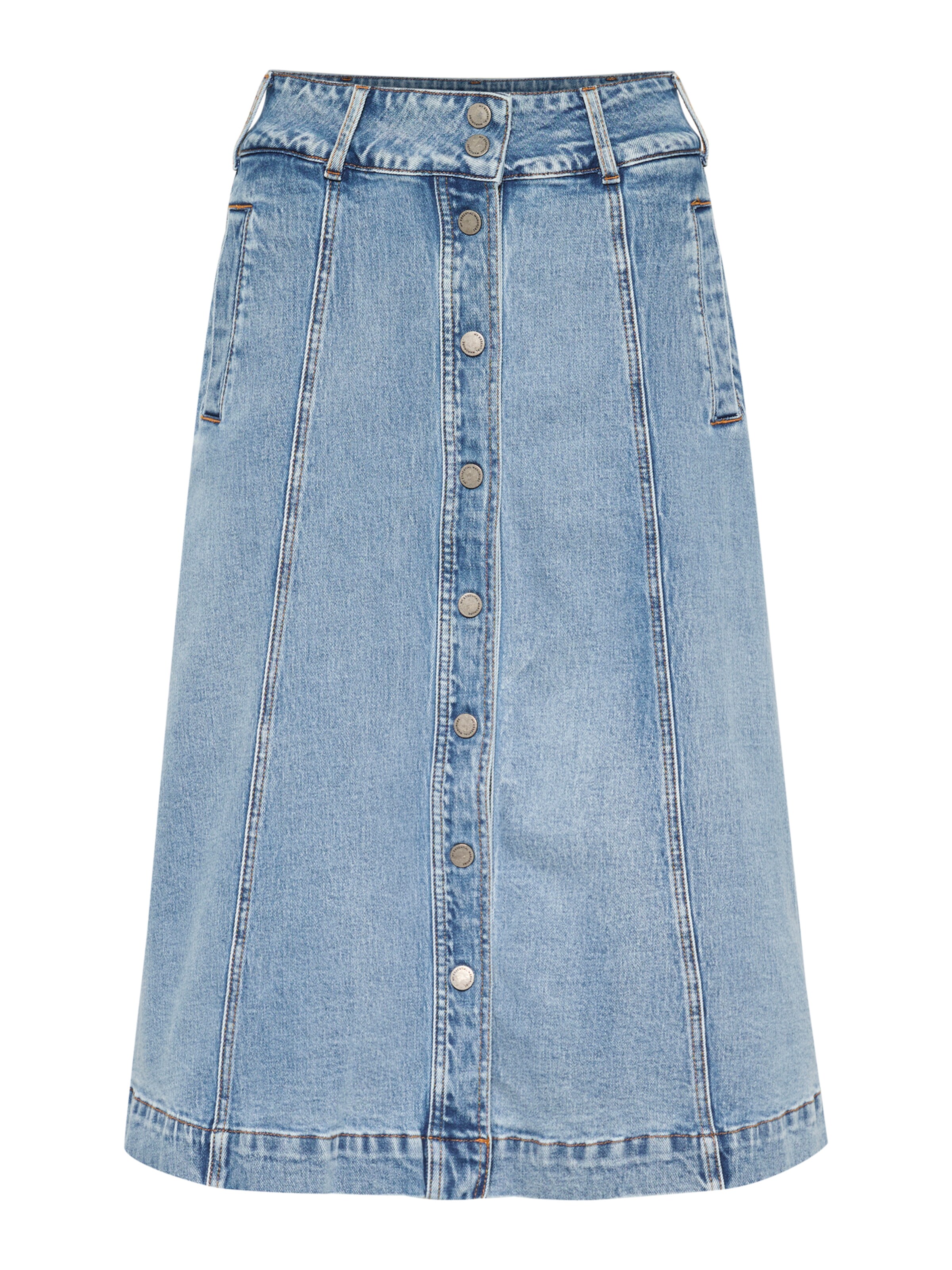 My Essential Wardrobe Rok 'DangoMW' in Blauw: voorkant