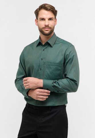 ETERNA Comfort fit Business shirt in Green: front