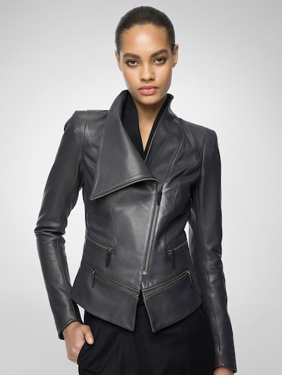 VESPUCCI BY VSP Winter Jacket 'Alice' in Anthracite, Item view