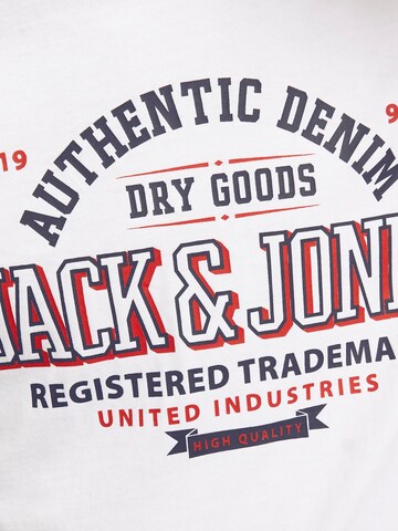 Maglietta di Jack & Jones Junior in bianco