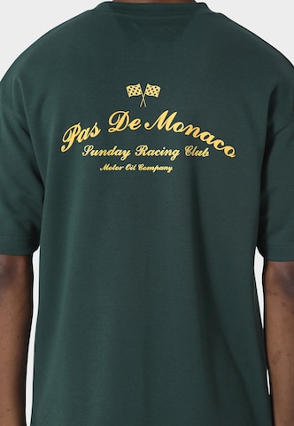 T-Shirt 'Finale' Pas De Monaco en vert