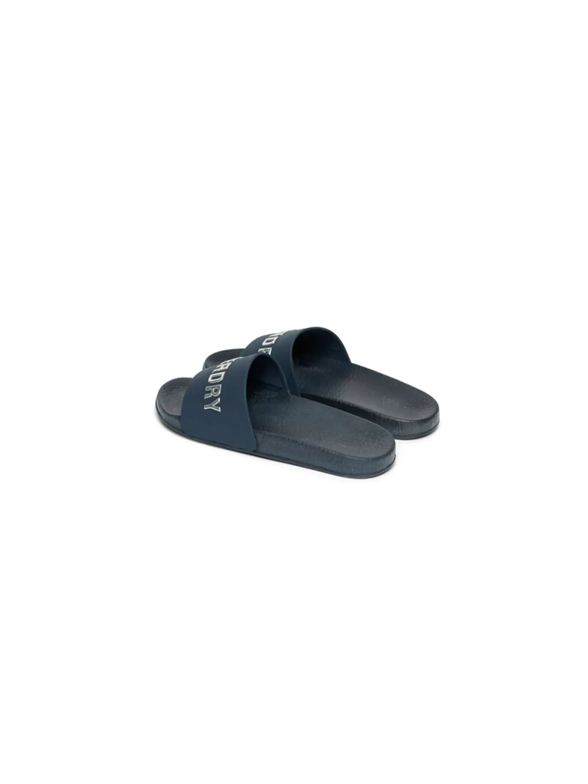 Superdry & Co Strand-/badschoen 'Premium Metallic' in Blauw