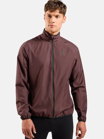 Giacca sportiva 'ESSENTIAL LIGHT' di ODLO in rosso