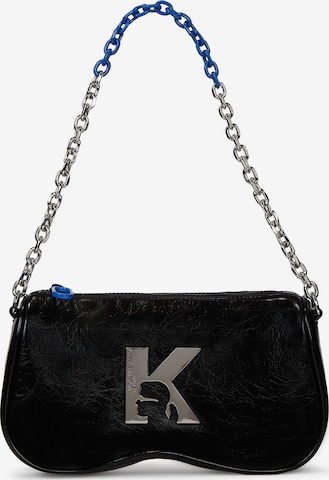 Borsa a spalla di KARL LAGERFELD JEANS in nero: frontale