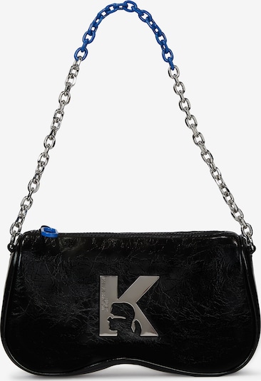 KARL LAGERFELD JEANS Чанта за през рамо в синьо / черно / сребърно, Преглед на продукта