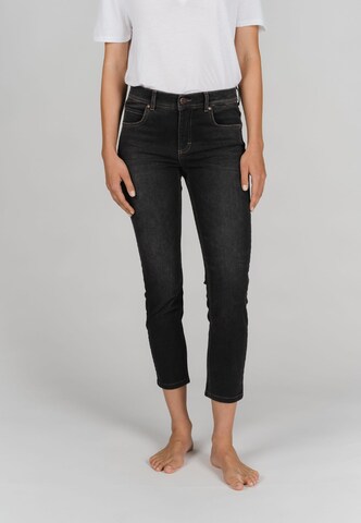 Angels Slimfit Jeans 'Ornella' in Grijs: voorkant