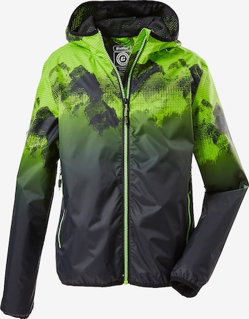 KILLTEC Outdoor jacket 'Lyse' in Green: front