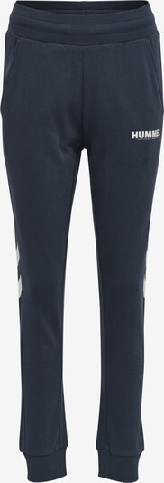 Hummel Pantalon de sport 'Legacy' en bleu nuit / blanc, Vue avec produit