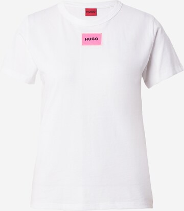 T-shirt 'Delorisa' HUGO en blanc : devant