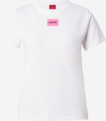 HUGO Red Shirt 'Delorisa' in White: front