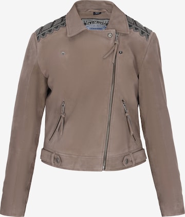 Veste mi-saison 'Vintage' DreiMaster Vintage en gris : devant
