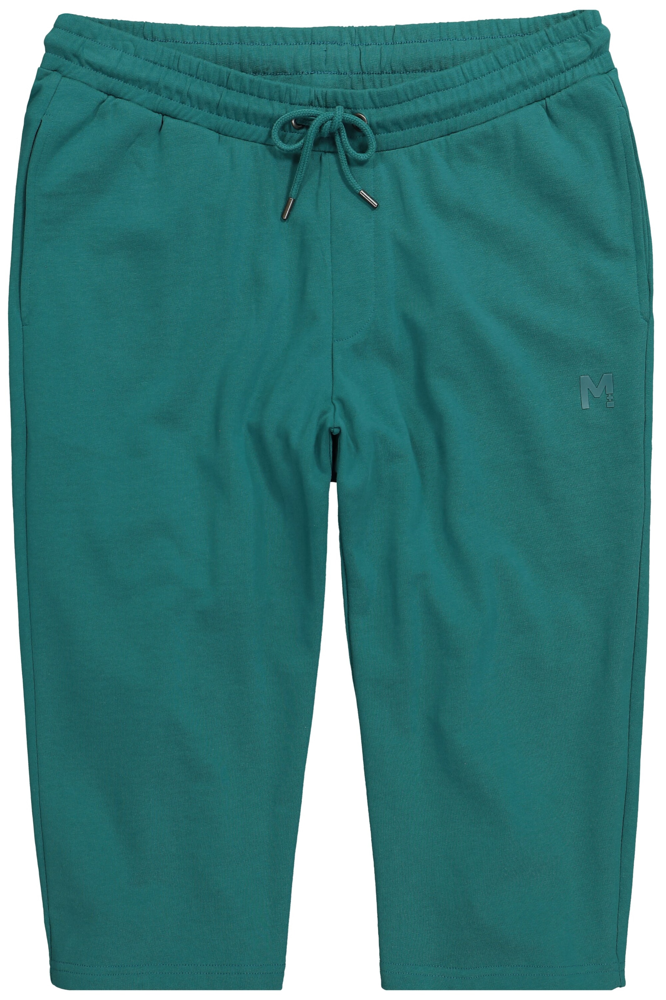 Men Plus Regular Trousers in Green: front