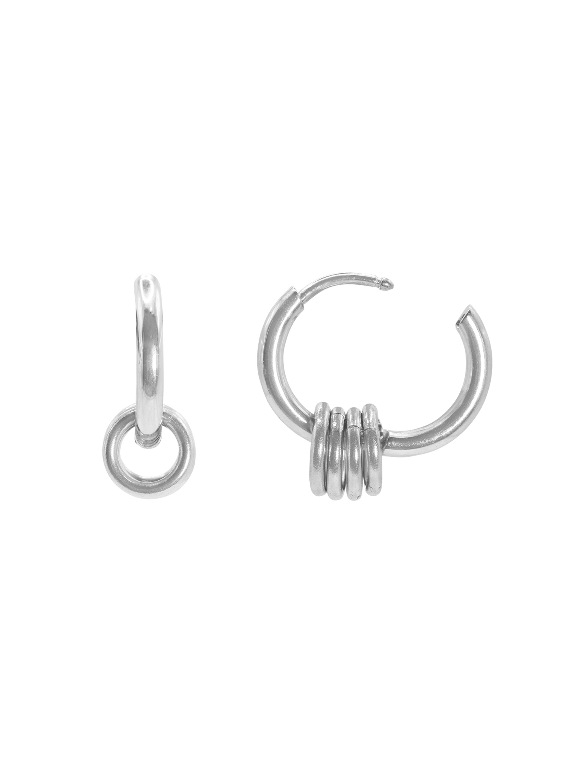 Boucles d'oreilles 'Silan' Heideman en argent