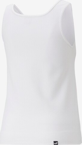 PUMA Sporttop in Weiß