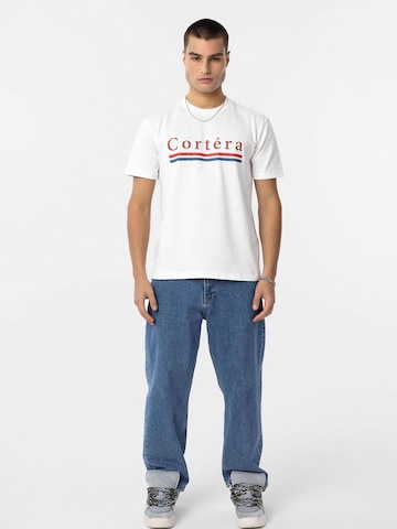 Cortera T-shirt 'Armando' i vit