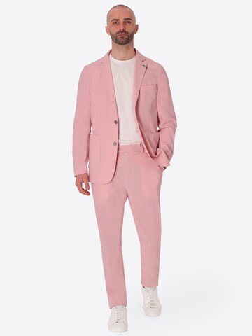 Distretto12 Slim fit Suit Jacket in Pink