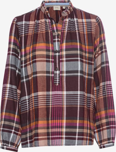 CAMEL ACTIVE Karobluse mit Stehkragen in L in rot, Produktansicht