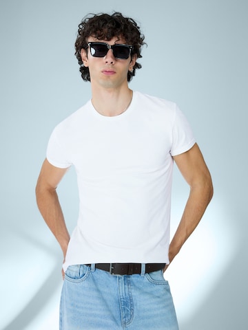 Maglietta di Bershka in bianco: frontale