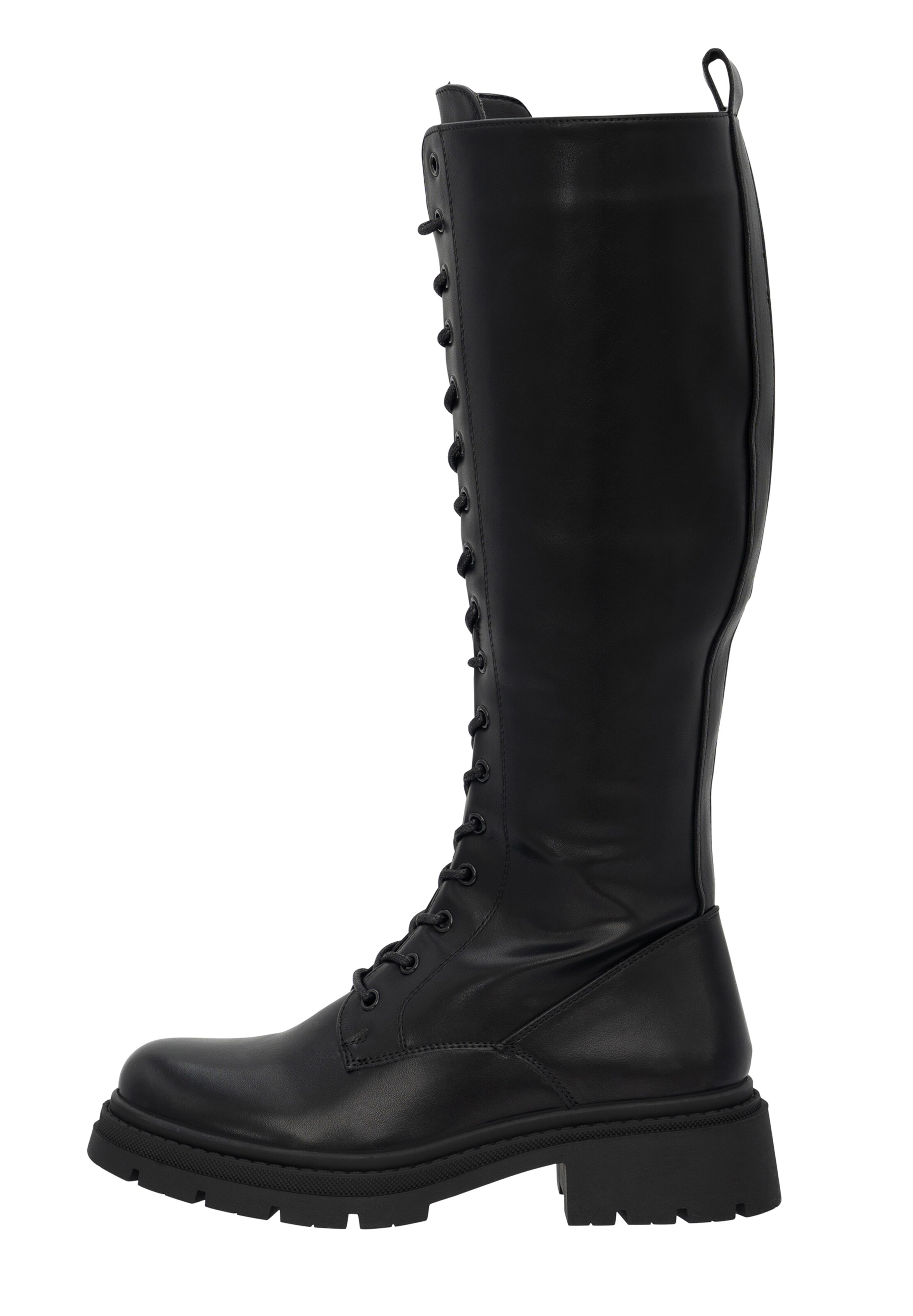 Stivale stringato di Salinyang in nero