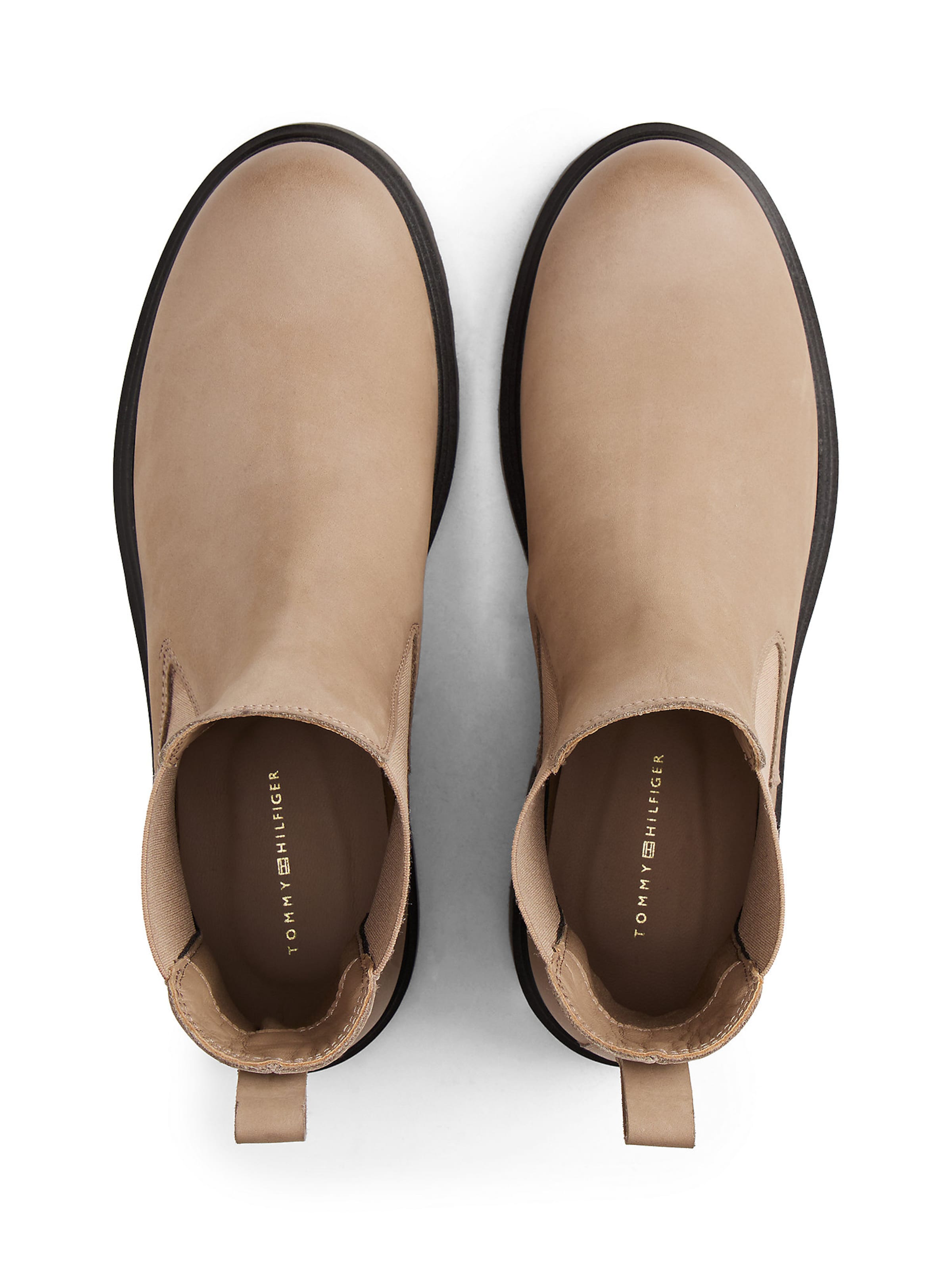 TOMMY HILFIGER Chelsea boots in Beige