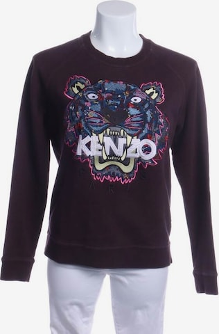 KENZO Sweatshirt & Zip-Up Hoodie in M in Purple: front