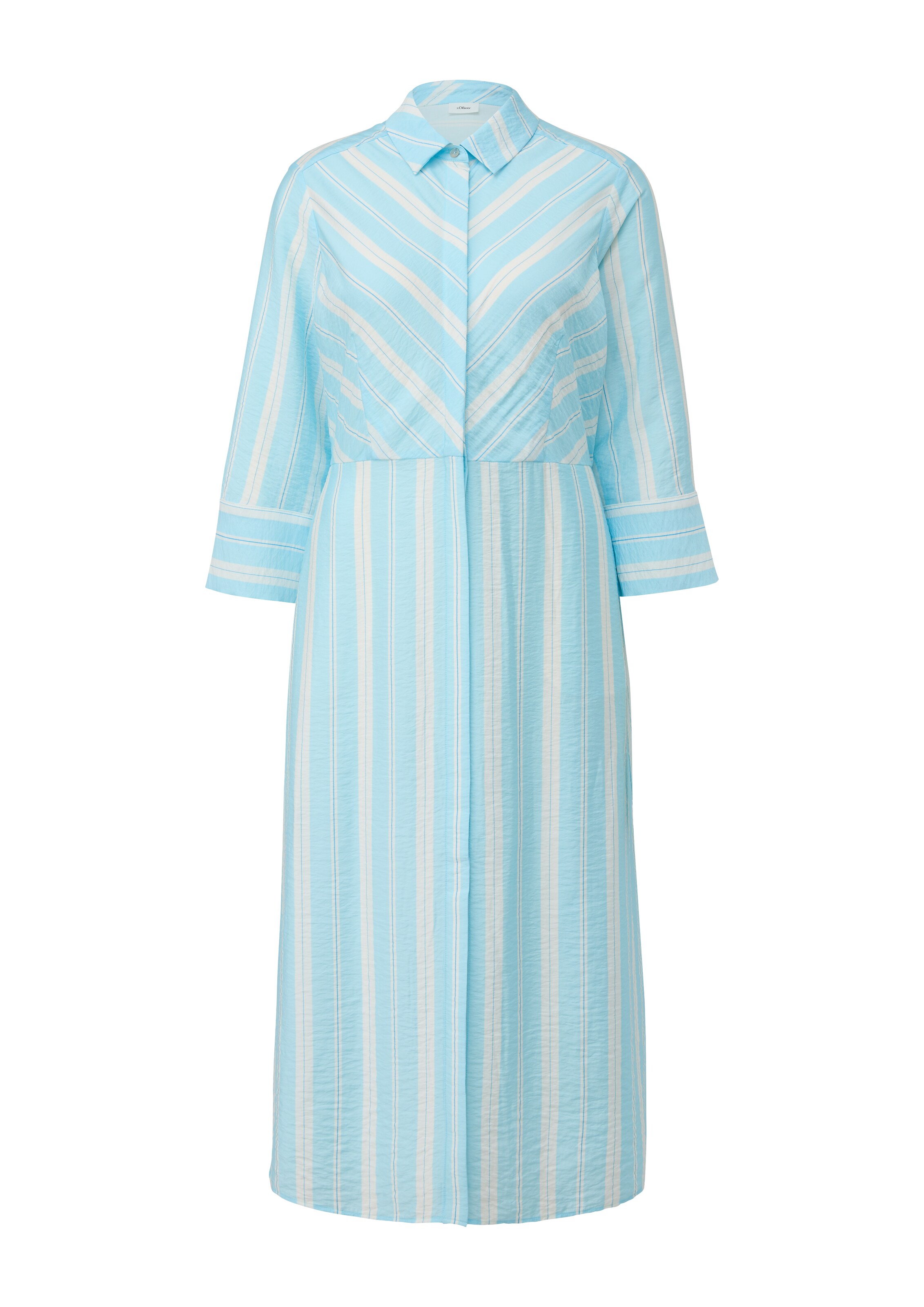 s.Oliver BLACK LABEL Shirt Dress in Blue: front