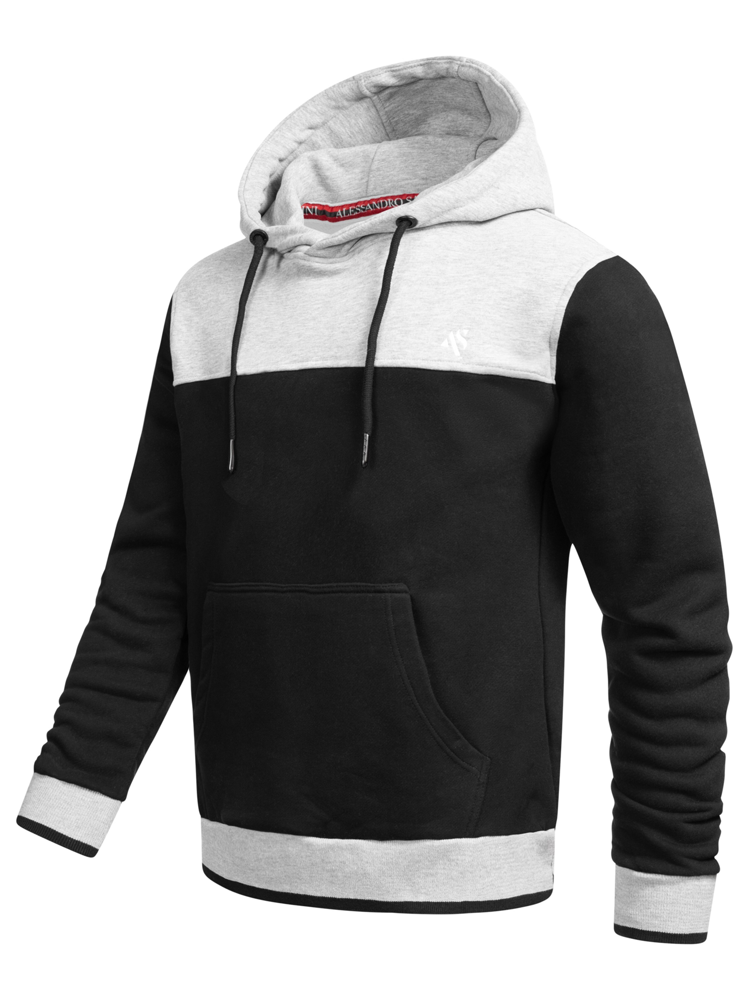 Alessandro Salvarini Sweatshirt in Grijs