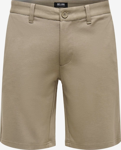 Only & Sons Shorts 'Mark' in dunkelbeige, Produktansicht