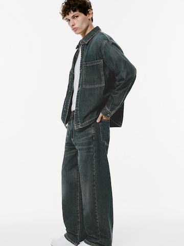 Fit confort Chemise Pull&Bear en bleu