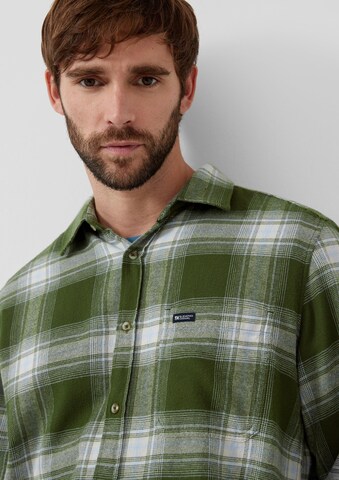 s.Oliver Regular fit Button Up Shirt in Green