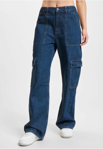 DEF Baggy Cargo jeans in Blue: front