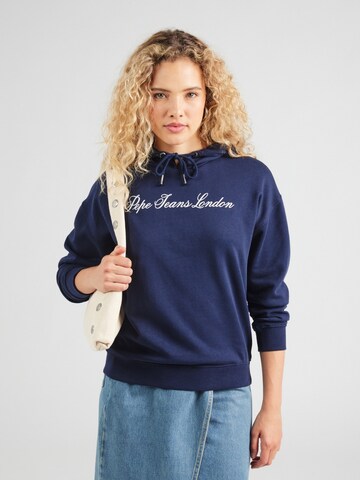 Felpa di Pepe Jeans in blu: frontale