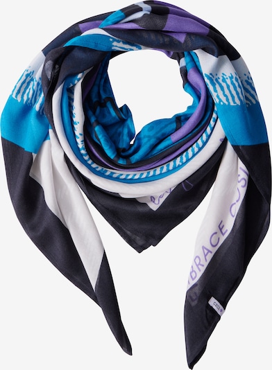 CECIL Tuch in royalblau / dunkelgrau / mischfarben, Produktansicht