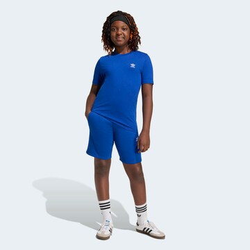 T-Shirt 'Trefoil Essentials' ADIDAS ORIGINALS en bleu