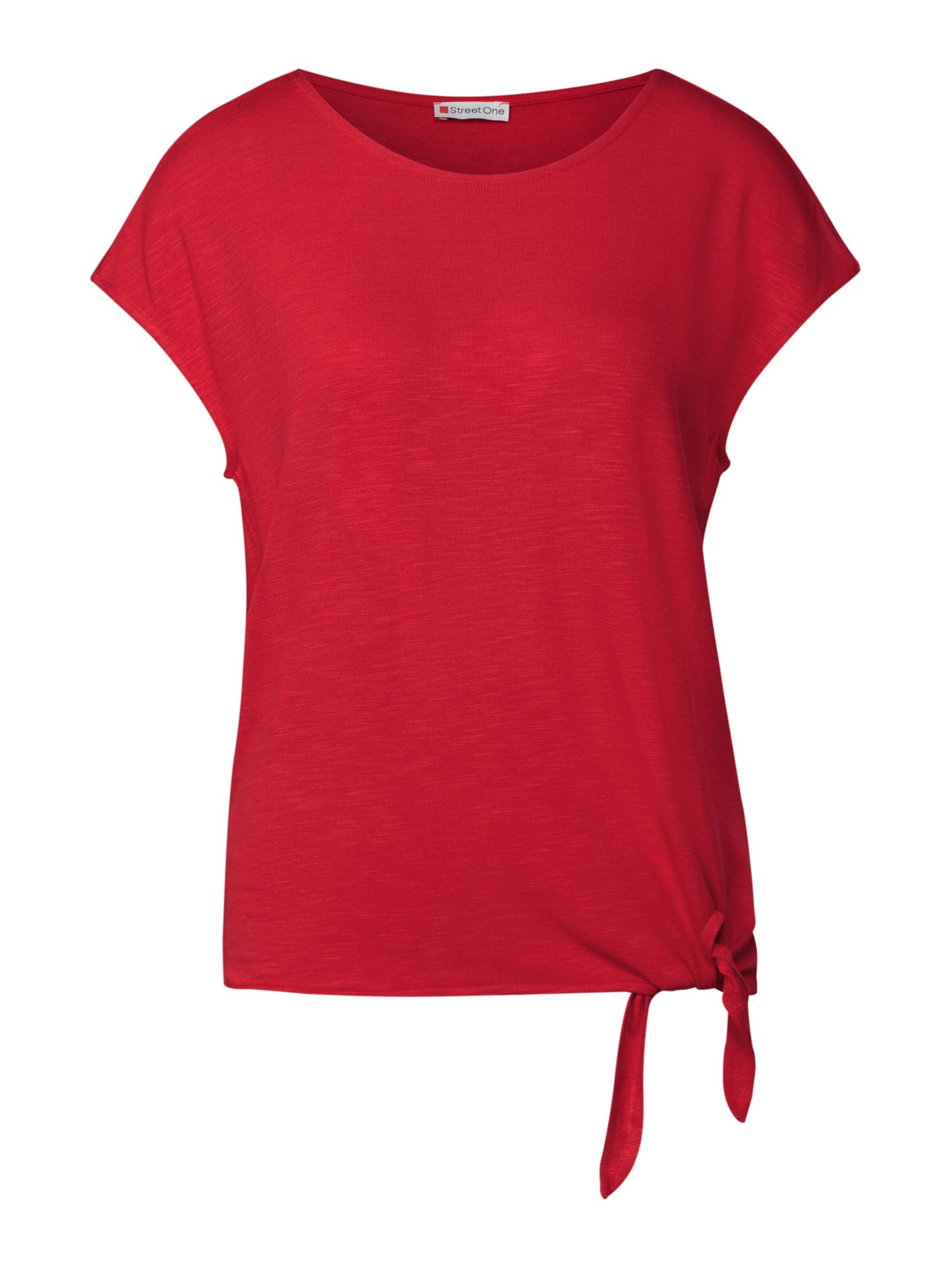 sarkans STREET ONE T-Krekls: no priekšpuses