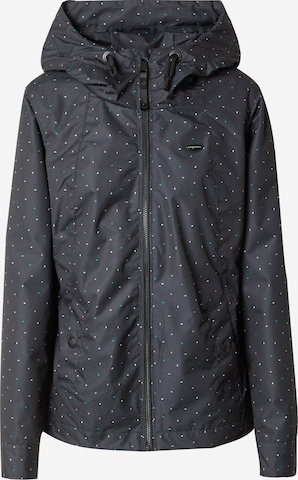 Ragwear Between-Season Jacket 'MONADDE' in Black: front